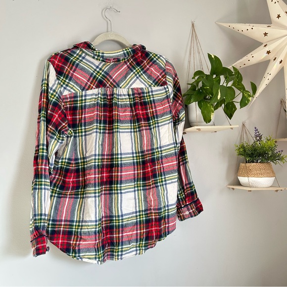 🩷AERIE JOGGER PLAID PAJAMA PANTS FLANNEL LONG SLEEVE CHRISTMAS PAJAMAS STRETCHY - Picture 6 of 14